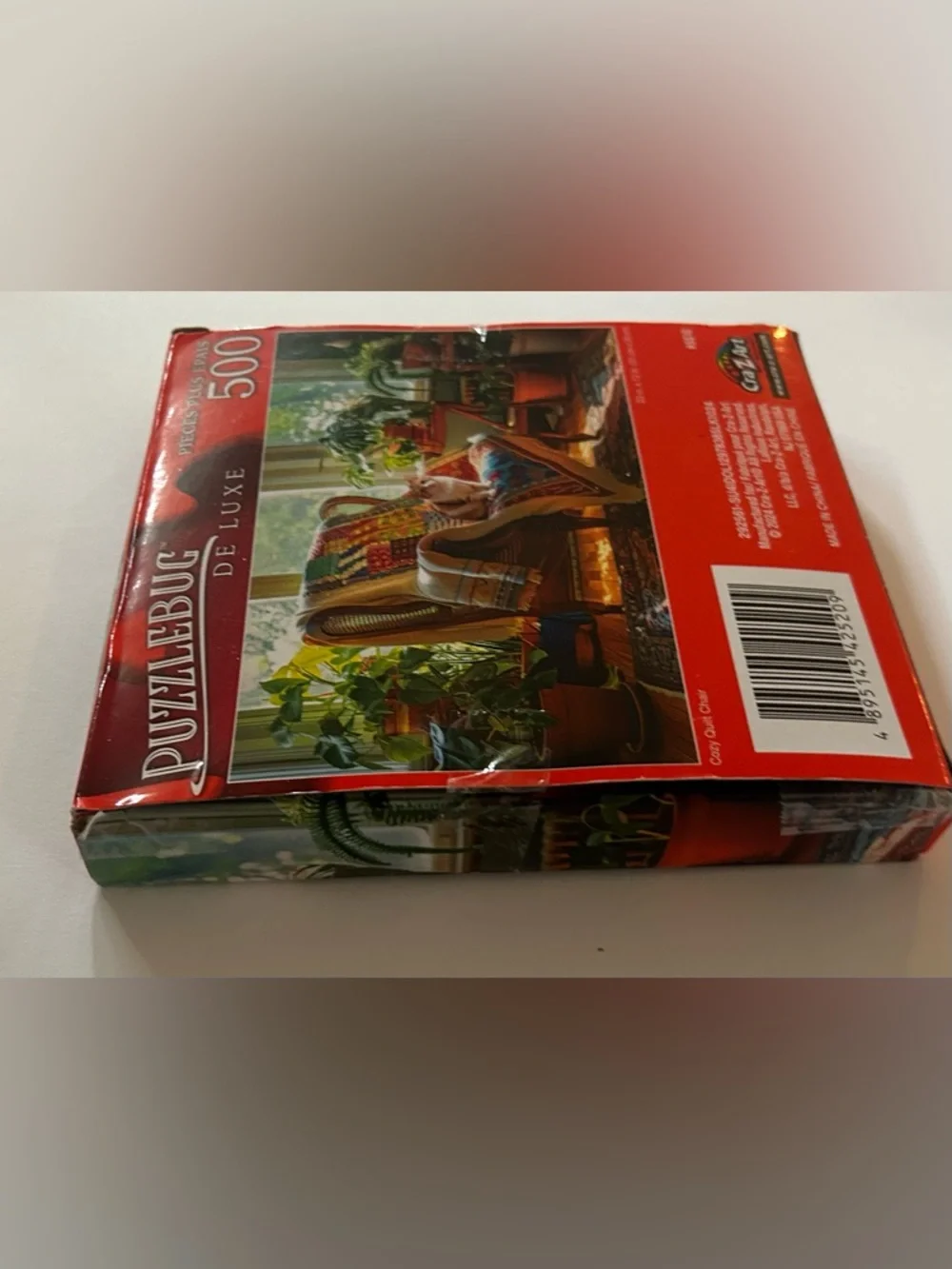 New “Library Cat” Puzzle with Cat 500 Pieces Puzzlebug DeLuxe 20” x 12”